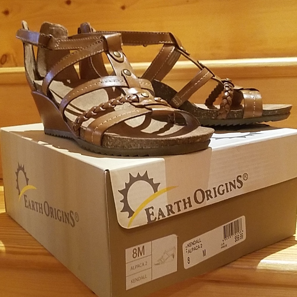 Earth Origins Alpaca 2 Leather Sandals